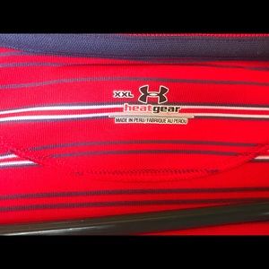 Men’s Under Armour Heat Gear Golf Polo Shirt XXL